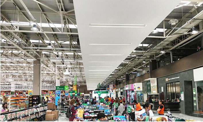 Iluminación Supermercados Jumbo