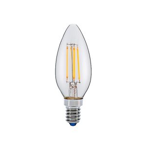 AMPOLLETA VELA LED VINTAGE E14 4W 3000K